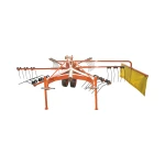Grebla rotativa tip paianjen cu 6 brate, latime de lucru 2.80m, putere necesara 20-80CP 256kg Breckner Germany