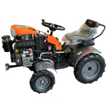 Motocultor Ride-On 4x4 R1200, Evotools PLUS, Motor Diesel KAMA, Pornire Electrica 12 CP, Freze si roti metalice incluse