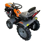 Motocultor Ride-On 4x4 R1200, Evotools PLUS, Motor Diesel KAMA, Pornire Electrica 12 CP, Freze si roti metalice incluse