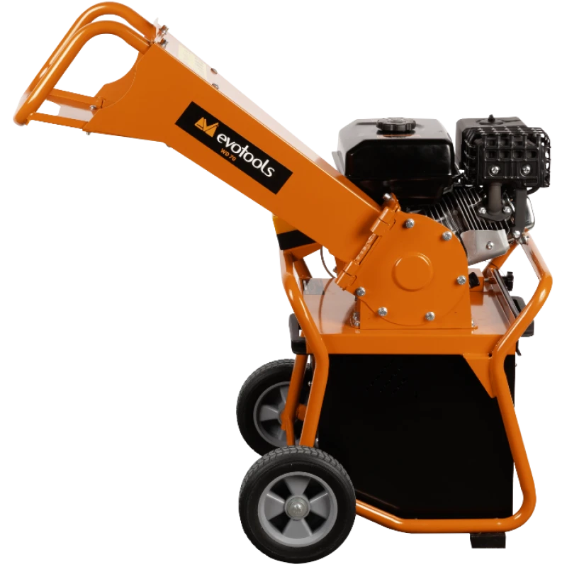 Tocator crengi, model WD70, putere 7 CP, transmisie directa, diametru maxim taiere 50 mm, Evotools