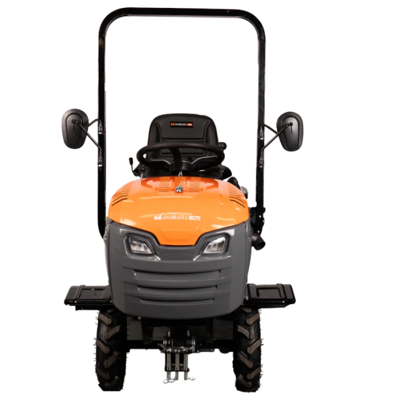 Motocultor Ride On 4x4 R003 Diesel Koop 14 CP pornire electrica tirant hidraulic cu freza motrica EvoTools Plus