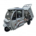 Triciclu Electric Cargo TRCB1500 – putere maxima 3800W, 72V/58Ah, autonomie 60 km, bena basculabila cu piston, 3+R, sarcina totala 776 kg, omologat pentru drum public