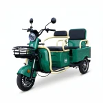 Triciclu electric Evotools TRCC1200, 1200W, baterie 60V20Ah, autonomie 52 KM, viteza maxima de 25 km/h, conform reglementarilor UE, fara permis