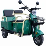 Triciclu electric Evotools TRCC1200, 1200W, baterie 60V20Ah, autonomie 52 KM, viteza maxima de 25 km/h, conform reglementarilor UE, fara permis