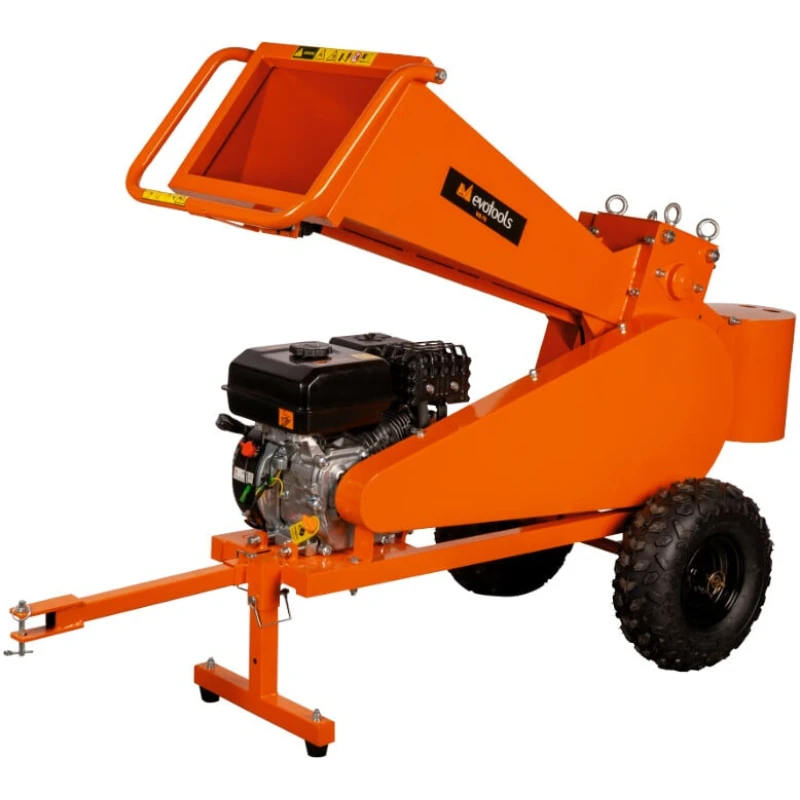 Tocator crengi, model WD70, putere 7 CP, transmisie pe curea, diametru maxim taiere 70 mm, Evotools