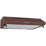 Hota traditionala Heinner CH-400-BRW, 60 cm, 2 motoare, 326.4 m3/h, Clasa C, LED, maro