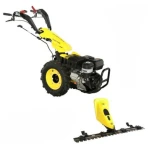 ProGARDEN Campo U16E motocultor multifunctional 14CP, benzina, EU V, pornire electrica, 3+2 viteze, reductor + BC120M bara cosire mobila 120cm