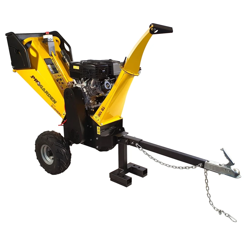 ProGARDEN TB100E Tocator resturi vegetale, 12CP, benzina, 6mc/h, 65-100mm, pornire electrica