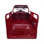 Tricicleta electrica Gulliver autonomie 90 km viteza 25 km/h bena basculabila obloane rabatabile putere 2000W acumulatori 72V/58Ah, reductor pentru greu si usor mecanic