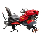 Motocultor 4x4 Rotakt Zeppelin 15 CP, Diesel, motor 532 cmc, pornire electrica/manuala, ridicare electrica accesorii, plug, rarita, freze, roti de cauciuc