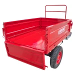REM300S Remorca agricola Rotakt, capacitate incarcare 300 Kg, roti 4.00-8
