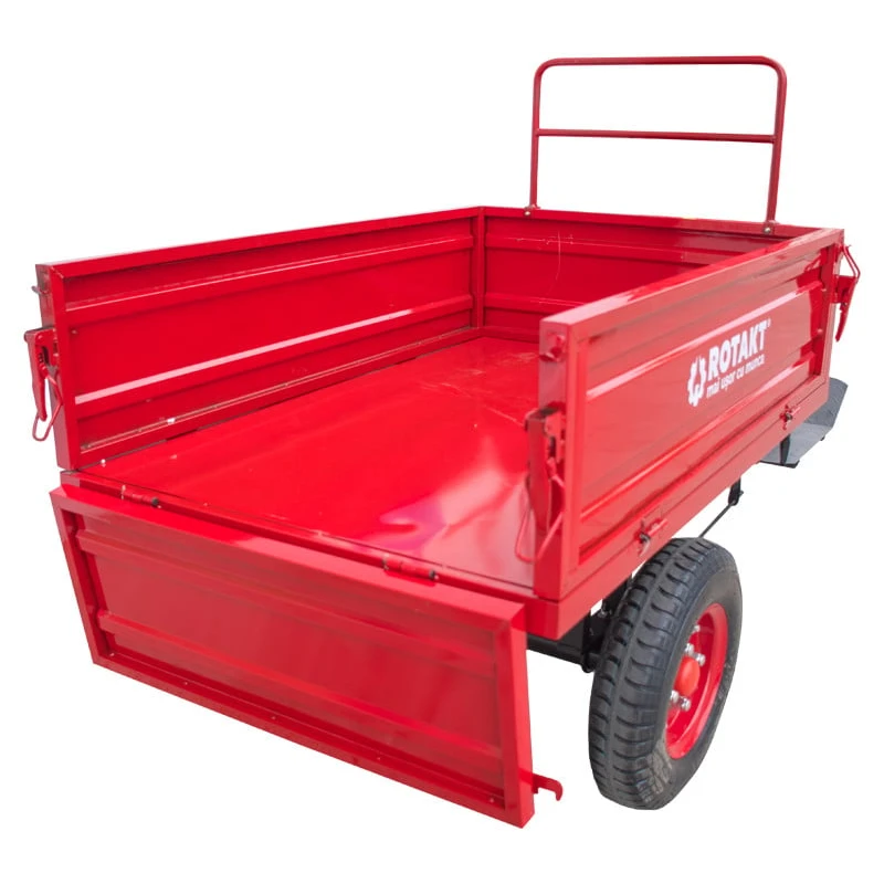 REM300S Remorca agricola Rotakt, capacitate incarcare 300 Kg, roti 4.00-8