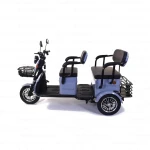 Triciclu electric Kamarad, 1000W, baterie 60V20Ah, autonomie 50-70KM, viteza maxima de 25 km/h, conform reglementarilor UE, fara permis