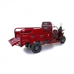 Tricicleta electrica Gulliver autonomie 90 km viteza 25 km/h bena basculabila obloane rabatabile putere 2000W acumulatori 72V/58Ah, reductor pentru greu si usor mecanic