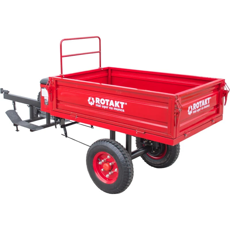 REM300S Remorca agricola capacitate incarcare 300 Kg, roti 4.00-8