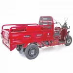 Tricicleta electrica Gulliver autonomie 90 km viteza 25 km/h bena basculabila obloane rabatabile putere 2000W acumulatori 72V/58Ah, reductor pentru greu si usor mecanic