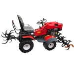 Motocultor 4x4 Rotakt Zeppelin 15 CP, Diesel, motor 532 cmc, pornire electrica/manuala, ridicare electrica accesorii, freze, roti cauciuc