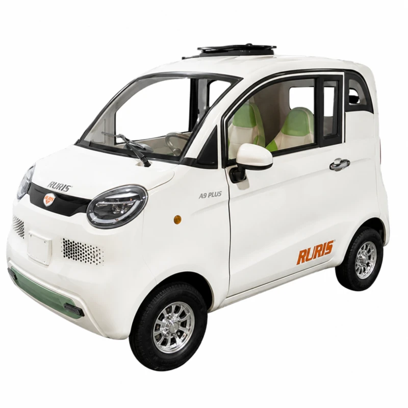 Masina electrica PILOT GT500A, motor 2000W, baterie 72V 58Ah, autonomie pana la 70 km, viteza maxima de 25 km/h, conform reglementarilor UE, fara permis, ALB