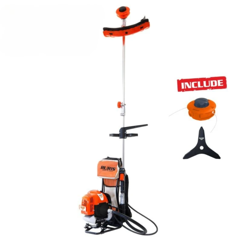 Motocoasa de umar pe benzina RURIS 300S, motor 2 timpi, 31 CC, 1 CP, raza de taiere 210 cm, rezervor 0.7 litri