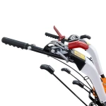 Motocultivator RURIS 977S, motor benzina 4T, 420 CC, 16 CP, 5 viteze, roti 5.00-10, cu freza de sapat S977