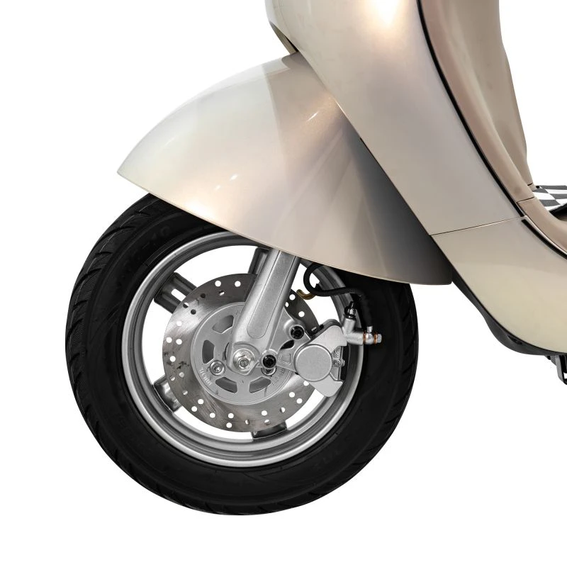 Scuter Electric RURIS Pilot SX790 Gold, motor 800 W, baterie 48V20Ah, autonomie pana la 70 km, viteza maxima de 25 km/h, conform reglementarilor UE, fara permis