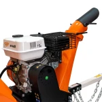 Tocator de crengi si resturi vegetale RURIS ST400, motor benzina, 4T, 212 CC, 7 CP, viteza cutite 3750 rpm, diametru maxim taiere 80 mm, cu jgheab