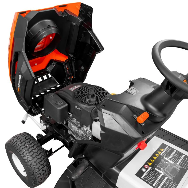 Tractor de tuns gazon RURIS RX Explorer 1500m, putere 15 CP, latime de Lucru 98 cm, pornire electronica, motor loncin
