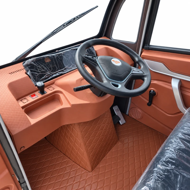 Triciclu Electric Cargo RURIS PILOT 4000C, 2500W, Autonomie 60 km, Cu Volan, Baterie 72V, viteza maxima de 25 km/h, conform reglementarilor UE, fara permis
