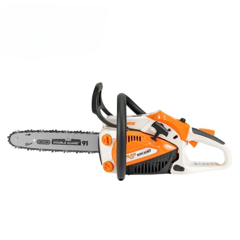 Drujba pe benzina RURIS RM300, motor Khumma, 2 timpi, 1.5 CP, 28.5 CC, lungime lama 30 cm, aprindere electronica, carburator Walbro