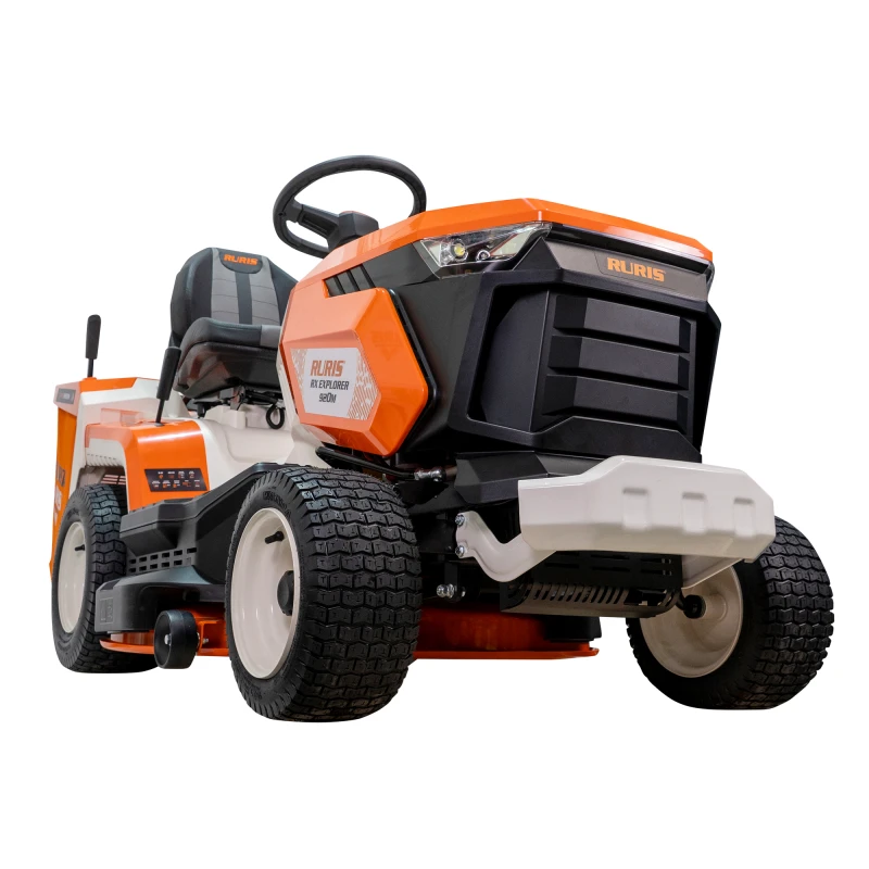 Tractor de tuns gazon RURIS EXPLORER 920M, 16 CP, 92 cm, 280L, motor Loncin, pornire electrica, transmisie mecanica