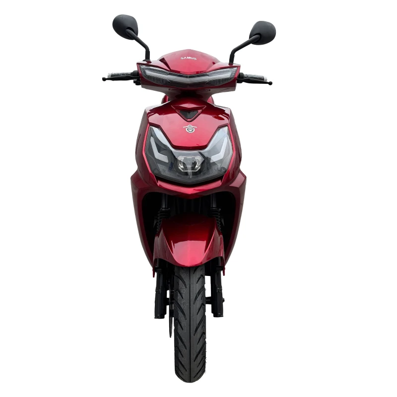 Scuter electric Samus Torino-25-12T2500-72V32- Red, putere maxima 2500W, Autonomie 100 km, viteza maxima de 25 km/h, conform reglementarilor UE, fara permis