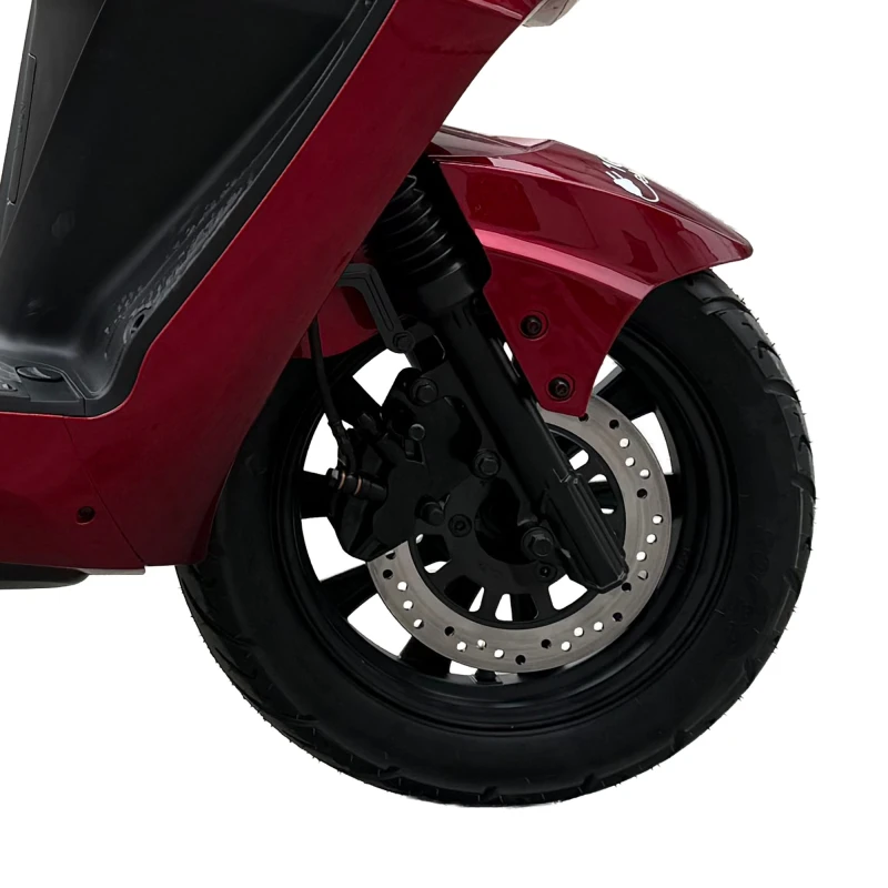 Scuter electric Samus Torino-25-12T2500-72V32- Red, putere maxima 2500W, Autonomie 100 km, viteza maxima de 25 km/h, conform reglementarilor UE, fara permis