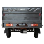 Triciclu electric, Samus Cargo TEXAS-25-1.7-72V58-Red-Dark Silver, putere maxima 4000W, acumulator 72V 58Ah, autonomie 70 km, viteza maxima de 25 km/h, conform reglementarilor UE, fara permis