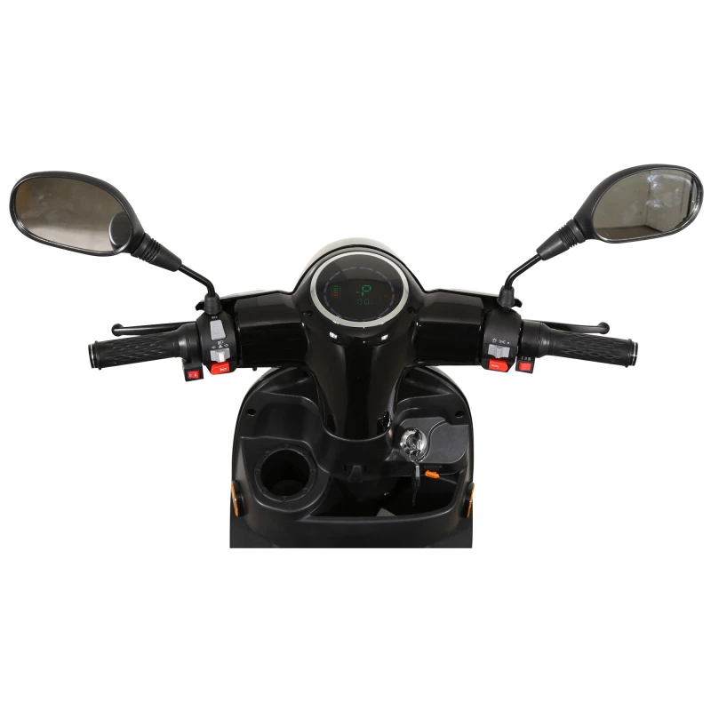 Triciclu electric, tricicleta, Samus Arizona-3R1-10T1000-60V20-Black, motor 1000 W, acumulator 60V 20Ah, autonomie 50 km, viteza maxima de 25 km/h, conform reglementarilor UE, fara permis