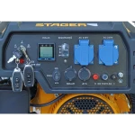 Stager FD 3600ER Automatic Generator curent monofazat, 230V, 3.0kW, benzină, conector ATS, multistart, autonomie pana la 20h
