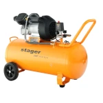 Stager Air 36D100 compresor aer, 100L, 10bar, 356L/min, monofazat, angrenare directa
