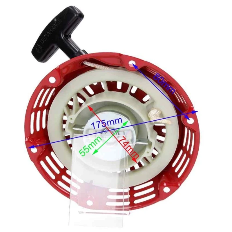 Demaror RURIS PS168F-6-5, diametru 175 mm, pentru motosapa Ruris, Dac, Zimbru, Gigant