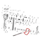 Rulment ax transmisie 6205 RURIS PS6500k-1-42, pentru motosapa Dac, Ruris, Gigant, Zimbru