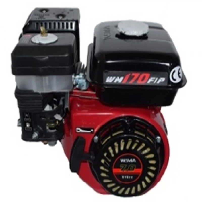 Motor original 170f RURIS PS6500k-3-7b, pentru motosapa Ruris, 7 cp, ax conic