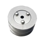 Fulie cu caneluri RURIS PS6500k-4-6b, diametru 75 mm, pentru motosapa Dac, Gigant, Ruris, Zimbru