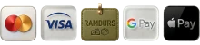 Plata online cu card, ramburs, rate online, card de credit