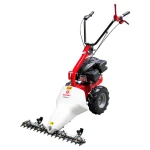 Motocoasa profesionala cu lama ROMTC87 motor Briggs&Stratton 3.5 CP latime lucru 87 cm bara Europa Sistem brevetat dubla lama