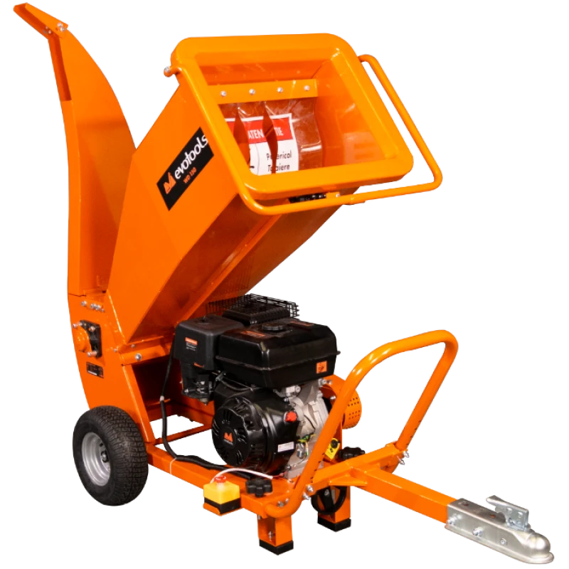 Tocator pentru crengi, model WD150 Epto, putere 15 CP, transmisie pe curea, Evotools