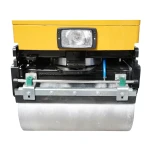 Cilindru compactor 800kg, cu tambur 2x635mm, motor 9CP diesel CF178, pornire electrica sau manuala