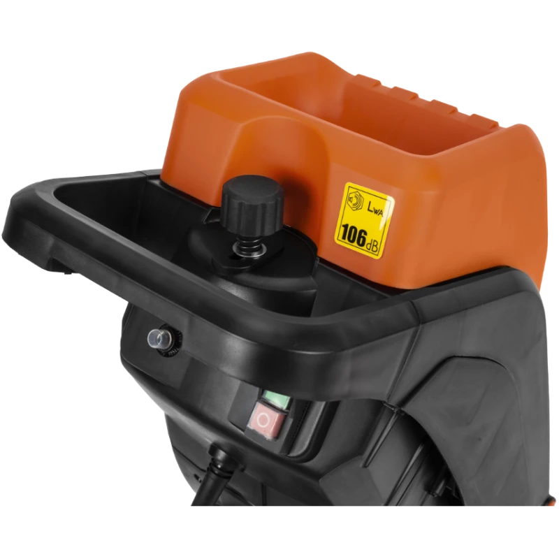 Tocator pentru resturi vegetale, model WS 2500 EPTO, putere 2500 W, 4.5 mm, Evotools, 681361