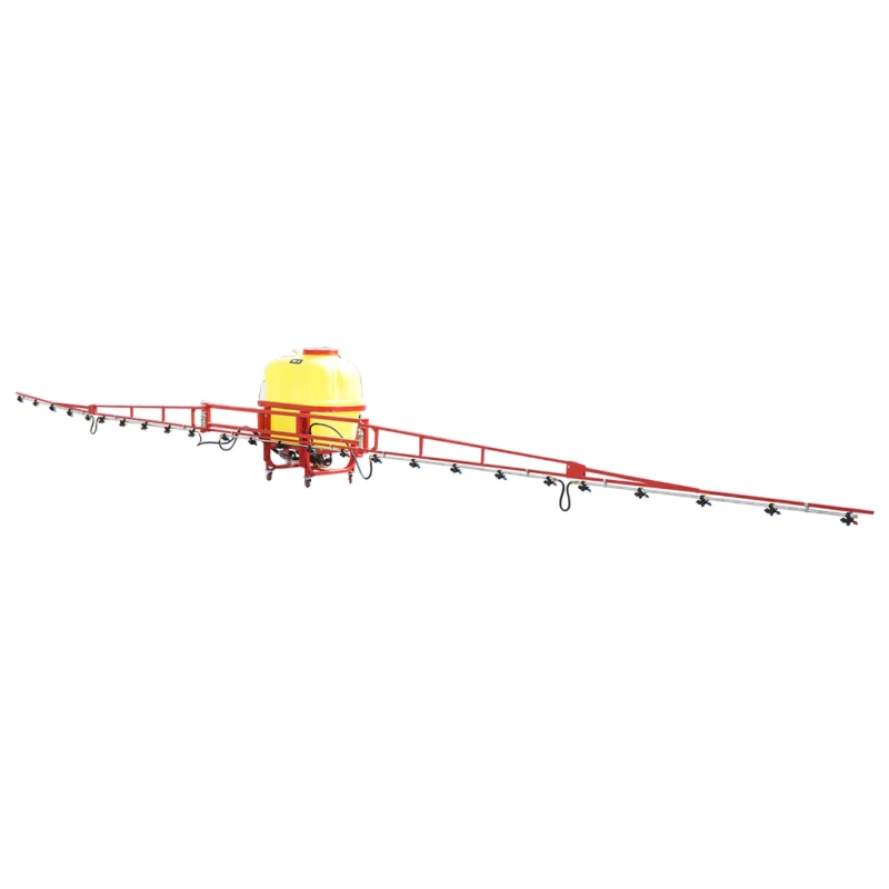 Erbicidator cu bazin 600L si brat 12m, cu 25 diuze triple