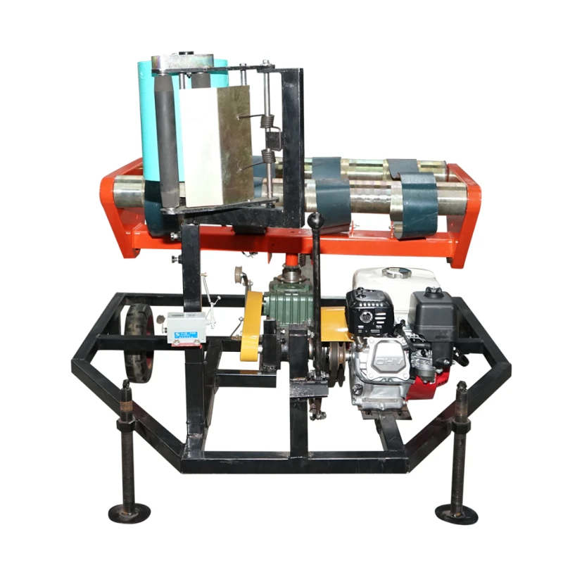 Masina infoliat baloti 500/610x700mm cu motor pe benzina HONADA GX160 4.8CP, pornire sfoara