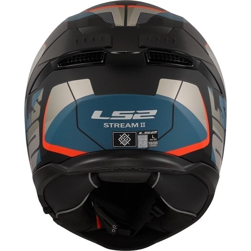 Casca LS2 FF808 Stream II Road Matt Black/Blue XL
