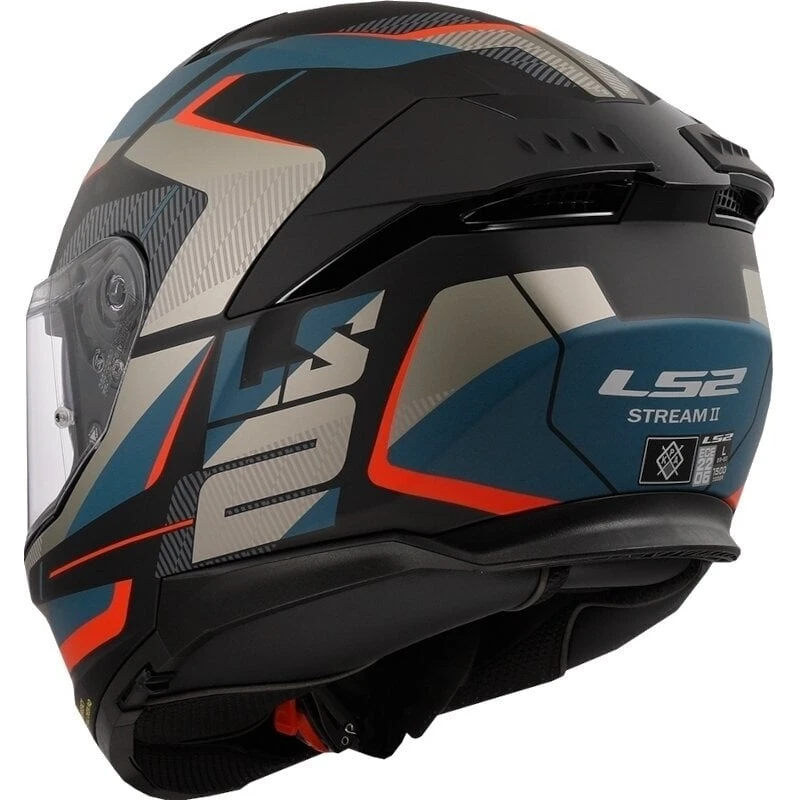 Casca LS2 FF808 Stream II Road Matt Black/Blue XL