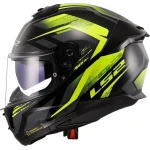 Casca LS2 FF808 Stream II Fury Black/H-V Yellow 2XL
